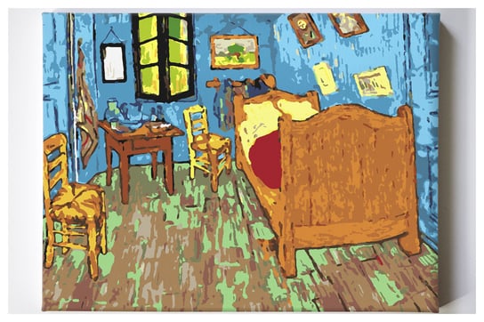 Pokój Van Gogha w Arles Vincent Van Gogh Malowanie po numerach Akrylowo