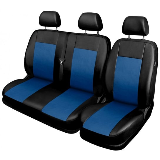 Pokrowce Auto-Dekor Comfort 2+1 Bus Niebieskie Auto-Dekor
