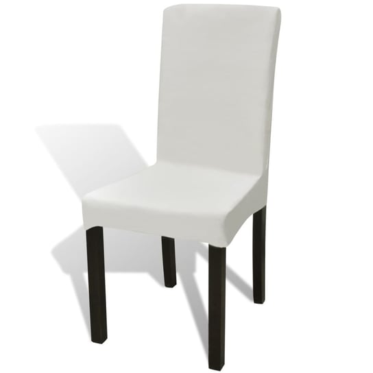 Pokrowce na krzesła - miękkie, odporne, kremowe (6 / AAALOE Inna marka