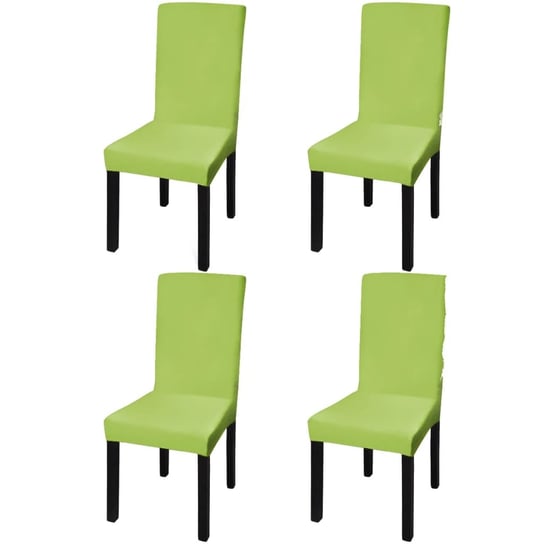 Pokrowce na krzesła - Zielone Jabłuszko, 4 szt. / AAALOE Inna marka