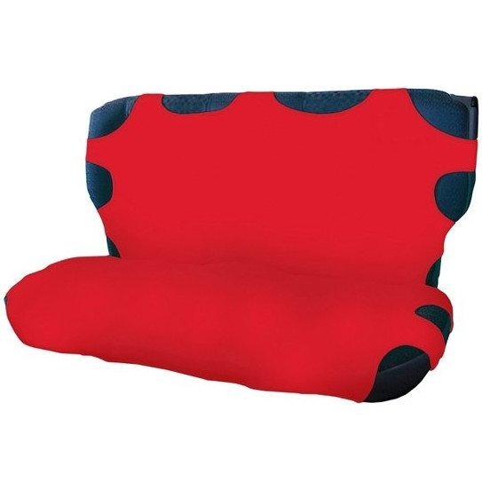 Pokrowce na tylne siedzenia, tzw. koszulki - czerwone Labo