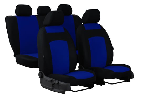 Pokrowce samochodowe na fotele uniwersalne Classic Plus (niebieskie) Pok-ter