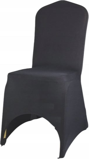 POKROWIEC bankietowy CZARNY krzesło UNIWERSALNY 160gsm Meble odNowa