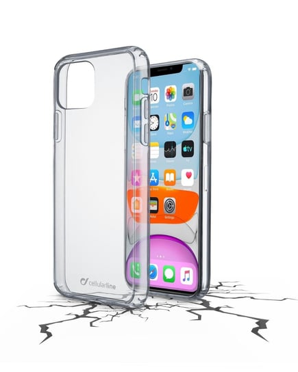 Pokrowiec Clear Duo do Apple iPhone 11 CELLULAR LINE