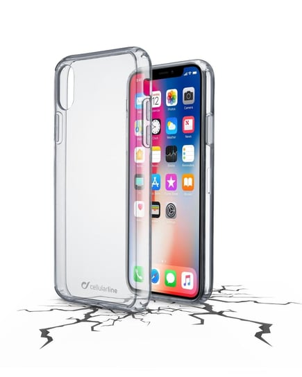 Pokrowiec Clear Duo do Apple iPhone X CELLULAR LINE