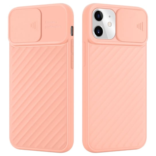 Pokrowiec Do Apple iPhone 11 Etui w Różowy Mat Ochrona kamery TPU Obudowa Case Cover Cadorabo Cadorabo