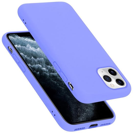 Pokrowiec Do Apple iPhone 11 PRO Etui w LIQUID JASNY FIOLET TPU Silikon Case Cover Obudowa Ochronny Cadorabo Cadorabo