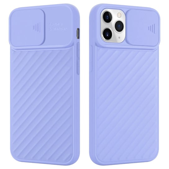 Pokrowiec Do Apple iPhone 11 PRO MAX Etui w Purpurowy Mat  Ochrona kamery TPU Obudowa Case Cover Cadorabo Cadorabo