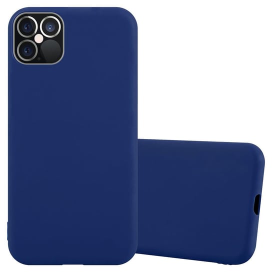 Pokrowiec Do Apple Iphone 12 / 12 Pro Etui W Candy Ciemny Niebieski Tpu Silikon Obudowa Case Cover Ochronny Plecki Cadorabo Cadorabo