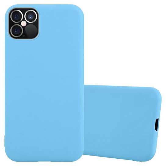 Pokrowiec Do Apple Iphone 12 / 12 Pro Etui W Candy Niebieski Tpu Silikon Obudowa Case Cover Ochronny Plecki Cadorabo Cadorabo