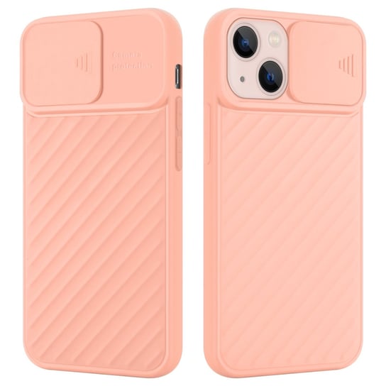 Pokrowiec Do Apple iPhone 13 Etui w Różowy Mat Ochrona kamery TPU Obudowa Case Cover Cadorabo Cadorabo