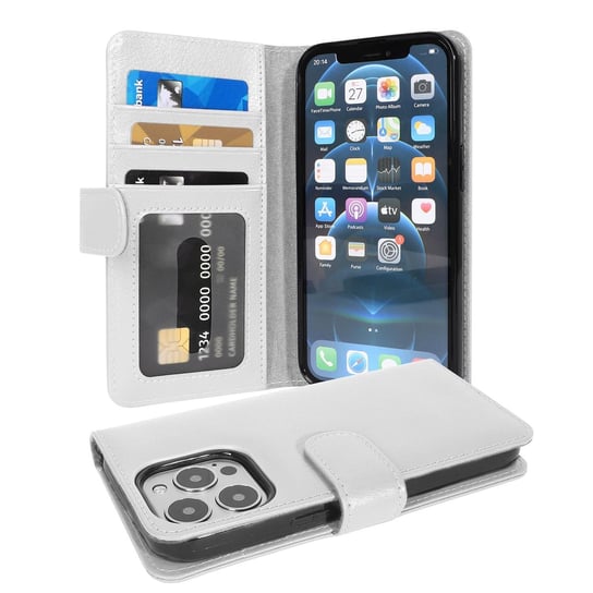 Pokrowiec Do Apple Iphone 13 Pro Max W Biały Magnezowy Etui Ochronny Magnet Obudowa Case Cover Cadorabo Cadorabo