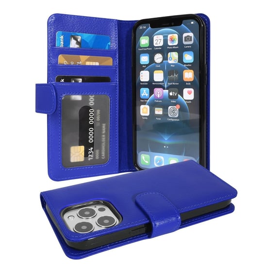 Pokrowiec Do Apple Iphone 13 Pro W Niebieski Neptun Etui Ochronny Magnet Obudowa Case Cover Cadorabo Cadorabo