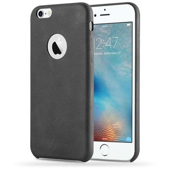 Pokrowiec Do Apple iPhone 6 / 6S Etui w VINTAGE CZARNY Hard Case Cover Obudowa Ochronny Cadorabo Cadorabo