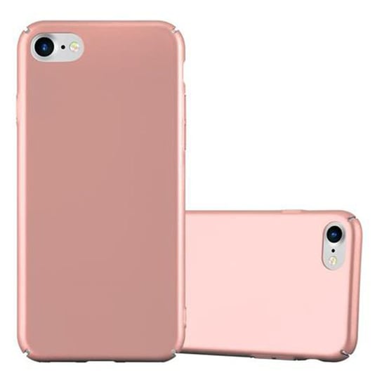 Pokrowiec Do Apple iPhone 7 / 7S / 8 / SE 2020 Etui w METAL RÓŻOWE ZŁOTO Hard Case Cover Obudowa Ochronny Cadorabo Cadorabo