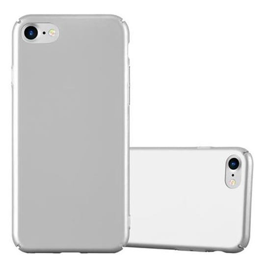 Pokrowiec Do Apple iPhone 7 / 7S / 8 / SE 2020 Etui w METAL SREBRNY Hard Case Cover Obudowa Ochronny Cadorabo Cadorabo