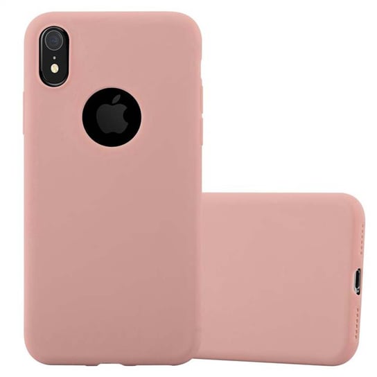 Pokrowiec Do Apple iPhone XR Etui w CANDY RÓŻOWY TPU Silikon Obudowa Case Cover Ochronny Plecki Cadorabo Cadorabo