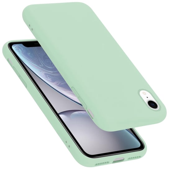 Pokrowiec Do Apple iPhone XR Etui w LIQUID JASNO ZIELONY TPU Silikon Case Cover Obudowa Ochronny Cadorabo Cadorabo