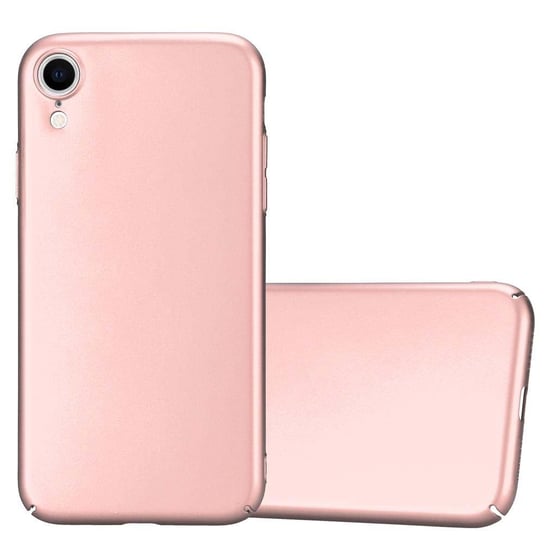 Pokrowiec Do Apple iPhone XR Etui w METAL RÓŻOWE ZŁOTO Hard Case Cover Obudowa Ochronny Cadorabo Cadorabo