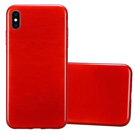 Pokrowiec Do Apple iPhone XS MAX Etui w CZERWONY Silikon Case Cover Obudowa Ochronny TPU Cadorabo Cadorabo