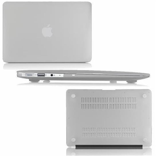 Pokrowiec Do Apple MacBook AIR 11 cala Etui w PRZEZROCZYSTY Obudowa Hard Case Cover Ochronny Cadorabo Cadorabo