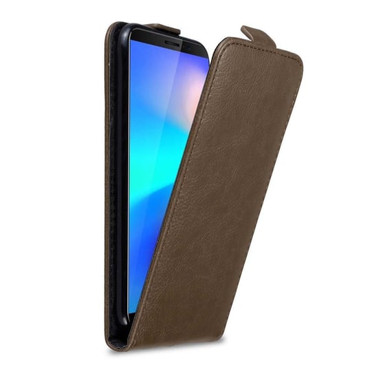 Pokrowiec Do Cubot J3 PRO w Etui BRĄZOWA KAWA  Flip Case Cover Obudowa Ochronny Cadorabo Cadorabo