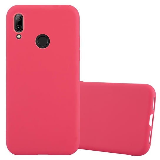 Pokrowiec Do Honor 10 LITE / Huawei P SMART 2019 Etui w CANDY CZERWONY TPU Silikon Obudowa Case Cover Ochronny Plecki Cadorabo Cadorabo