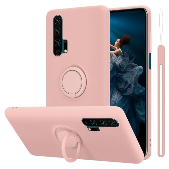 Pokrowiec Do Honor 20 PRO w LIQUID RÓŻOWY Etui TPU Obudowa Ochronny Case Cover Plecki Cadorabo Cadorabo