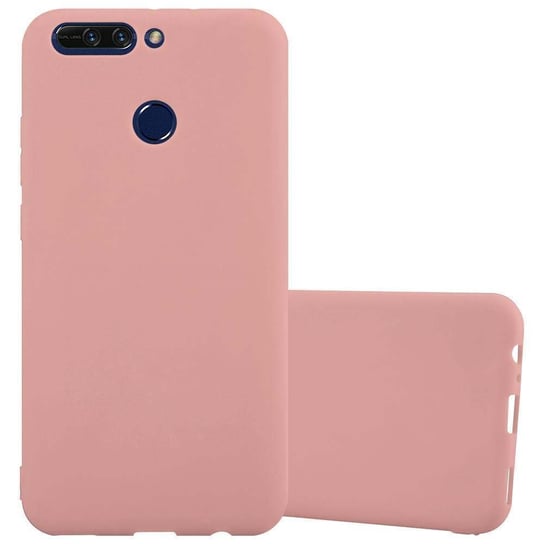 Pokrowiec Do Honor 8 PRO Etui w CANDY RÓŻOWY TPU Silikon Obudowa Case Cover Ochronny Plecki Cadorabo Cadorabo