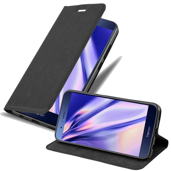 Pokrowiec Do Honor 8 PRO w CZARNA NOC Etui Obudowa Ochronny Case Cover Portfel Cadorabo Cadorabo