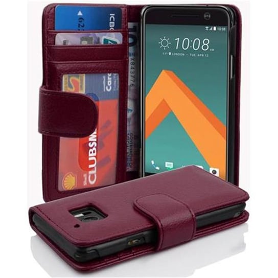 Pokrowiec Do Htc One M10 W Bordeaux Fioletowy Etui Ochronny Magnet Obudowa Case Cover Cadorabo Cadorabo