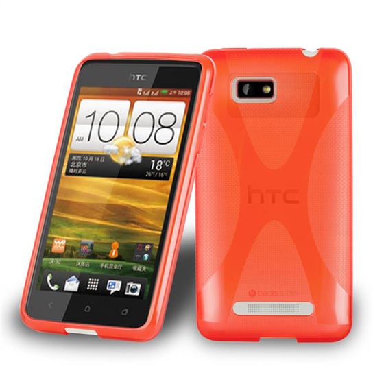 Pokrowiec Do HTC ONE SU Pokrowiec Ochronny w PIEKŁA CZERWIEŃ Etui Obudowa Case Cover Plecki TPU Cadorabo Cadorabo