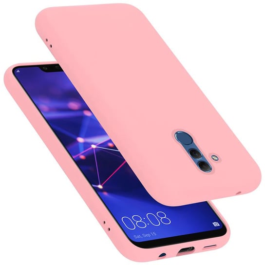 Pokrowiec Do Huawei MATE 20 LITE Etui w LIQUID RÓŻOWY TPU Silikon Case Cover Obudowa Ochronny Cadorabo Cadorabo