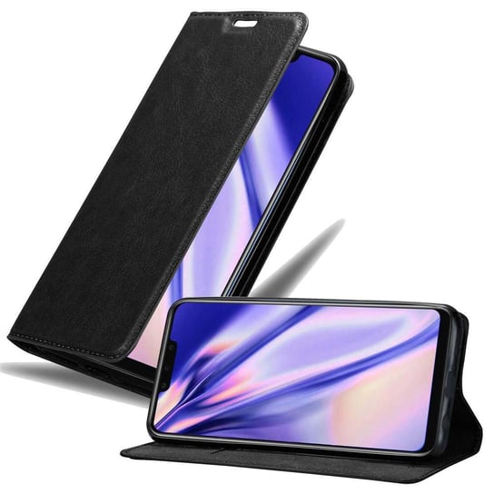 Pokrowiec Do Huawei MATE 20 LITE w CZARNA NOC Etui Obudowa Ochronny Case Cover Portfel Cadorabo Cadorabo