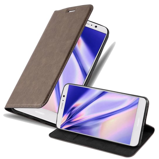 Pokrowiec Do Huawei MATE 9 w BRĄZOWA KAWA Etui Obudowa Ochronny Case Cover Portfel Cadorabo Cadorabo