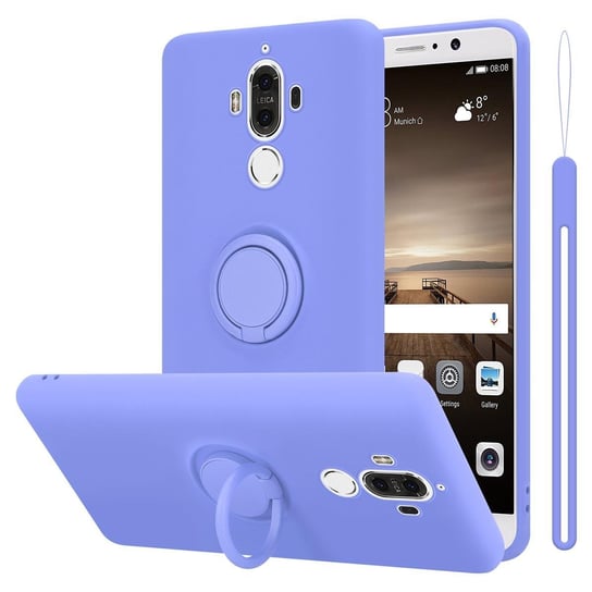 Pokrowiec Do Huawei MATE 9 w LIQUID JASNY FIOLET Etui TPU Obudowa Ochronny Case Cover Plecki Cadorabo Cadorabo