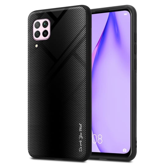 Pokrowiec Do Huawei NOVA 6 SE / P40 LITE / NOVA 7i w CZARNY OPAL  TPU Etui Ochronny Case Cover Obduowa Silikon Cadorabo Cadorabo