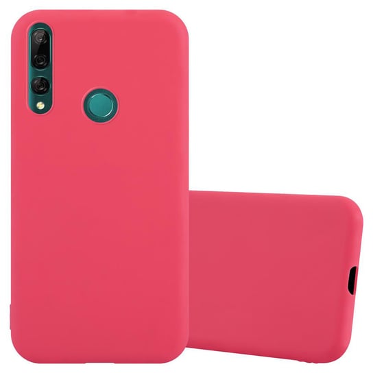 Pokrowiec Do Huawei P SMART Z / Y9 PRIME 2019 / Enjoy 10 PLUS Etui w CANDY CZERWONY TPU Silikon Obudowa Case Cover Ochronny Plecki Cadorabo Cadorabo