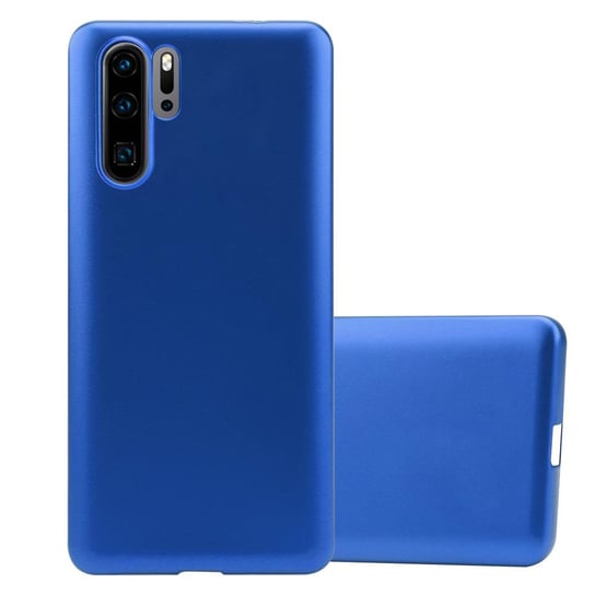 Pokrowiec Do Huawei P30 PRO w METALLIC NIEBIESKI Etui TPU Silikon Obudowa Ochronny Case Cover Cadorabo Cadorabo