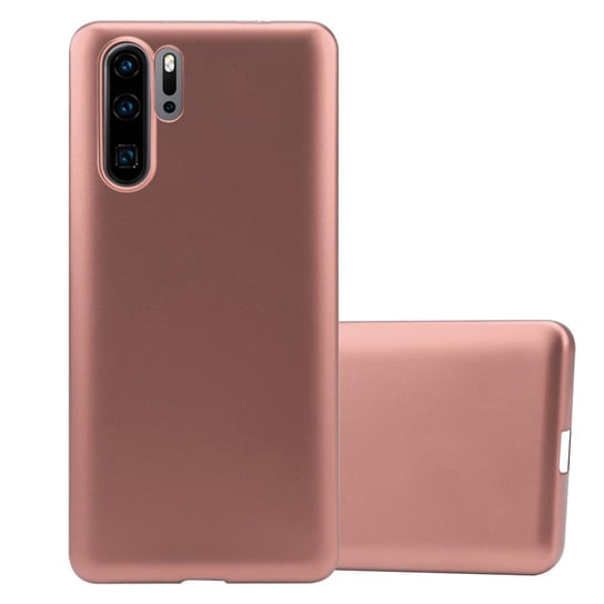 Pokrowiec Do Huawei P30 PRO w METALLIC RÓŻOWE ZŁOTO Etui TPU Silikon Obudowa Ochronny Case Cover Cadorabo Cadorabo