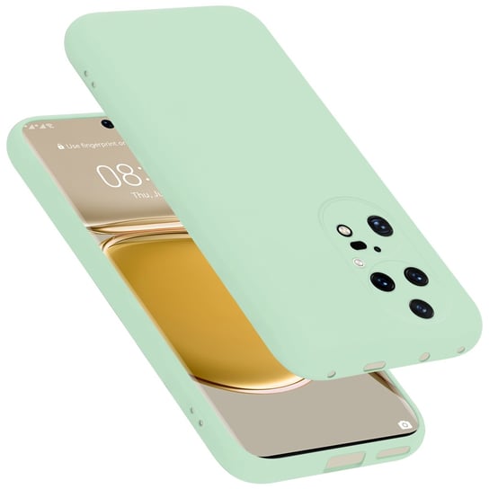 Pokrowiec Do Huawei P50 PRO Etui w LIQUID JASNO ZIELONY TPU Silikon Case Cover Obudowa Ochronny Cadorabo Cadorabo