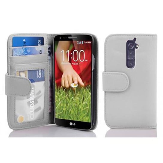 Pokrowiec Do Lg G2 W Biały Magnezowy Etui Ochronny Magnet Obudowa Case Cover Cadorabo Cadorabo