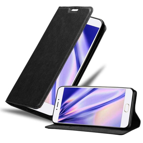 Pokrowiec Do MEIZU MX6 w CZARNA NOC Etui Obudowa Ochronny Case Cover Portfel Cadorabo Cadorabo