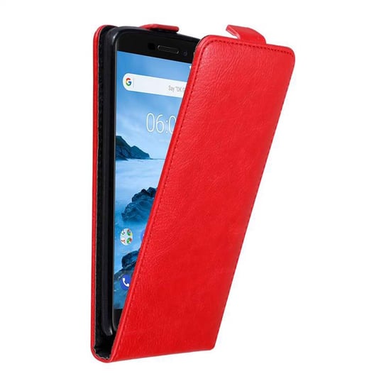 Pokrowiec Do Nokia 6,1 w Etui CZERWONE JABŁKO  Flip Case Cover Obudowa Ochronny Cadorabo Cadorabo