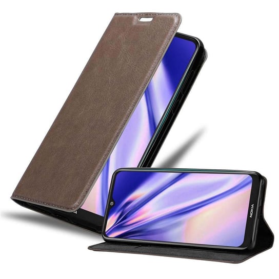 Pokrowiec Do Nokia 7,2 w BRĄZOWA KAWA Etui Obudowa Ochronny Case Cover Portfel Cadorabo Cadorabo