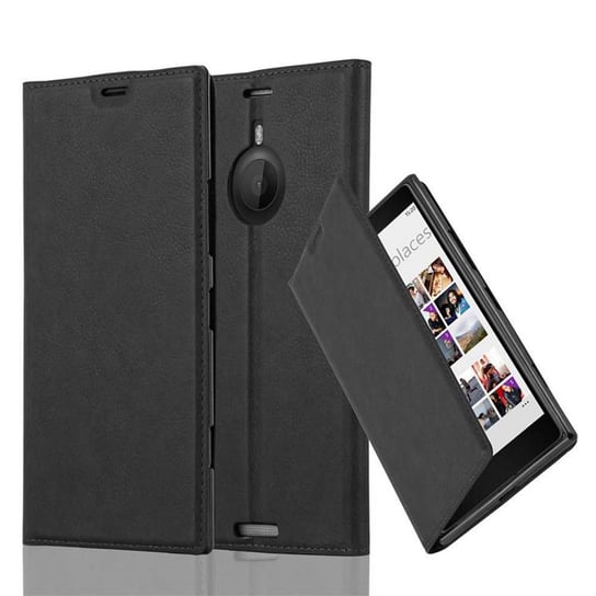 Pokrowiec Do Nokia Lumia 1520 w CZARNA NOC Etui Obudowa Ochronny Case Cover Portfel Cadorabo Cadorabo