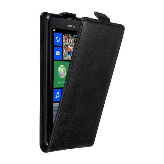 Pokrowiec Do Nokia Lumia 625 w Etui CZARNA NOC Flip Case Cover Obudowa Ochronny Cadorabo Cadorabo