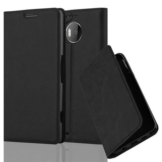 Pokrowiec Do Nokia Lumia 950 XL w CZARNA NOC Etui Obudowa Ochronny Case Cover Portfel Cadorabo Cadorabo