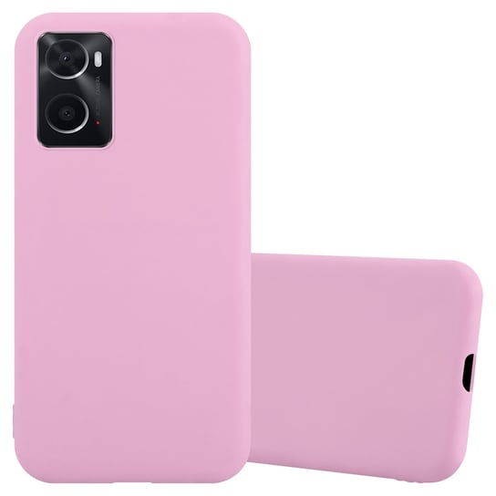 Pokrowiec Do Oppo A36 / A76 / A96 4G / K10 4G / Realme 9i Etui w CANDY RÓŻOWY TPU Silikon Obudowa Case Cover Ochronny Plecki Cadorabo Cadorabo