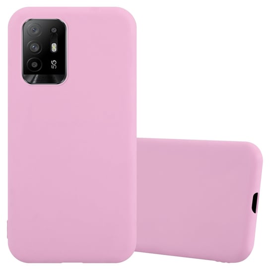 Pokrowiec Do Oppo A94 5G Etui w CANDY RÓŻOWY TPU Silikon Obudowa Case Cover Ochronny Plecki Cadorabo Cadorabo